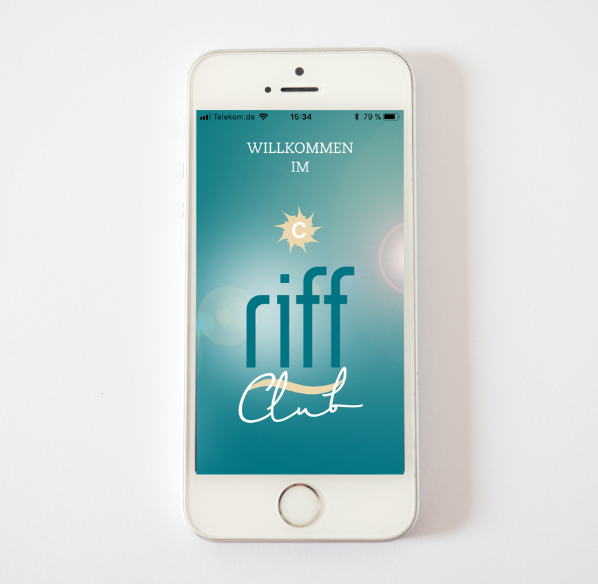 iphone mit riff-Strandbar app